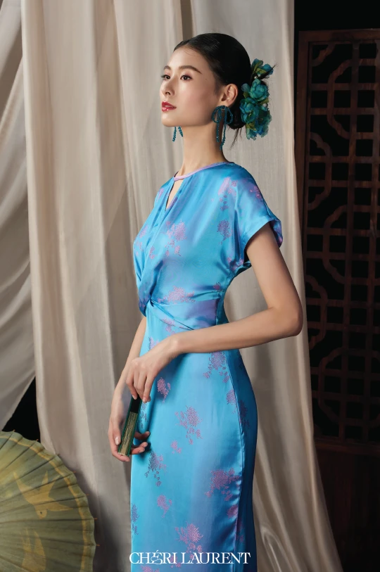 Tinh Y Dress - Xanh